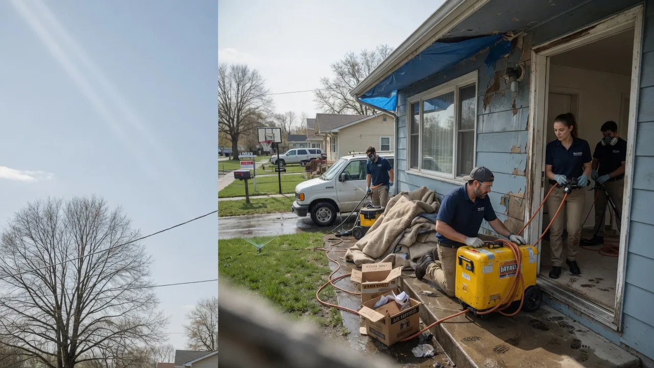 Basement Flood Cleanup in Janesville, IA near me